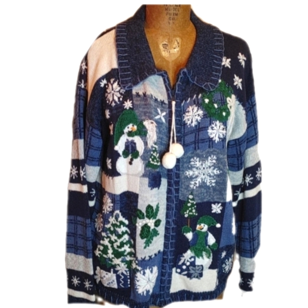 Ugly Vintage Christmas sweater.